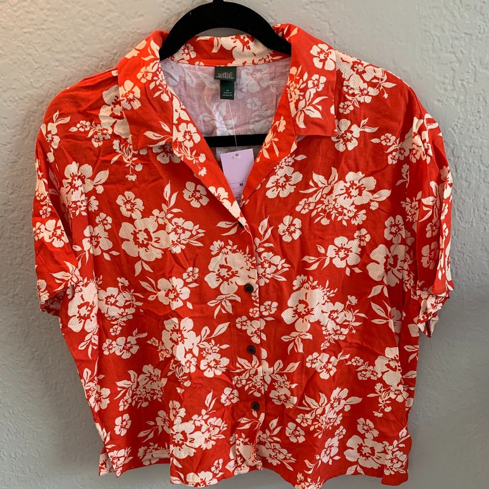 NWT Wild Fable Tropical Shirt